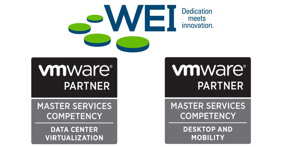 WEI Achieves VMware Master Services Competency in Datacenter Virtualization and Desktop and Mobility WEI Achieves VMware Master Services Competency in Datacenter Virtualization and Desktop and Mobility
