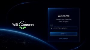 WEI Connect's Custom Portal for Managing Usage, Performance and Support